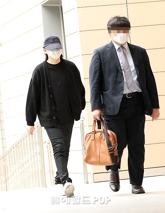 [포토]노엘, 무거운 발걸음