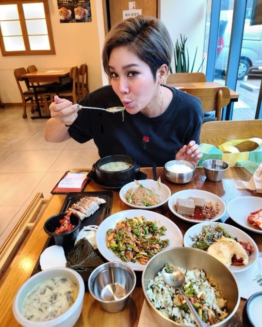 김송, ♥강원래가 반한 비주얼 다 먹고 살자고 하는 짓