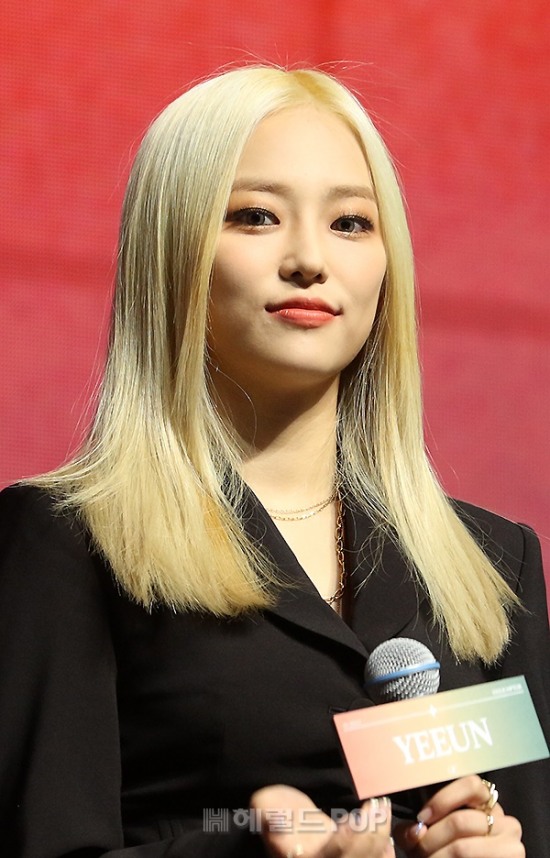 [포토]CLC 예은, 화려한 금발