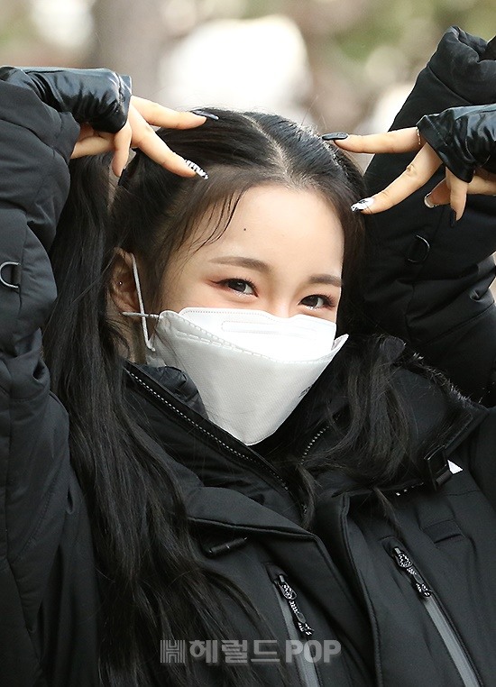 [포토]우아 나나, 머리에 뿔난 포즈