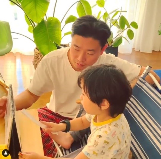 개리 아들 하오, 집콕 홈스쿨링 근황..미래가 기대되는 천재