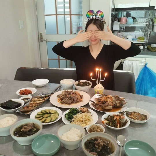 안소미, 생일 맞아 ♥남편 준비한 진수성찬에 감동..무슨 손재주가 이리 좋아