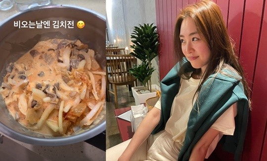 이연희, ♥남편과 함께 먹을 김치전?..요리도 잘하는 새댁