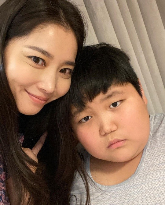 오윤아, 힐링맨 민이와 러블리한 케미 뿜뿜..이렇게 귀여울 수가
