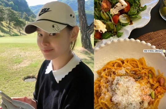 구재이, ♥교수남편이 만들어준 파스타 자랑..애정 듬뿍 밥상