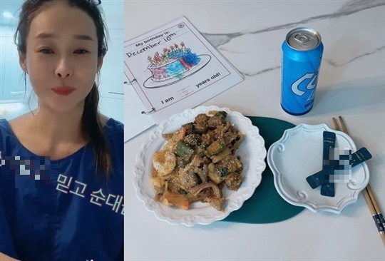 172cm·52kg 현영, 순대곱창+맥주 야식 흡입 행복은 바로 지금