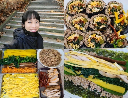 조민아, ♥남편 위해 만든 4종류 김밥 엄지척 하더니 야무지게 싹쓸이