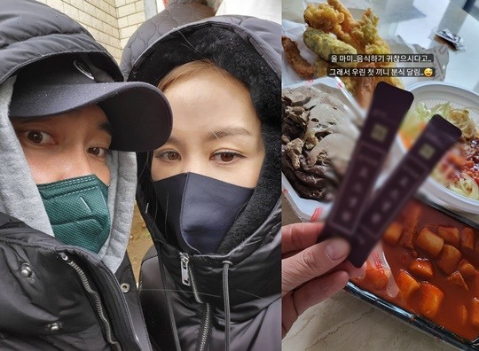 채리나, 아침부터 분식 먹는 일상..음식하기 귀찮다고
