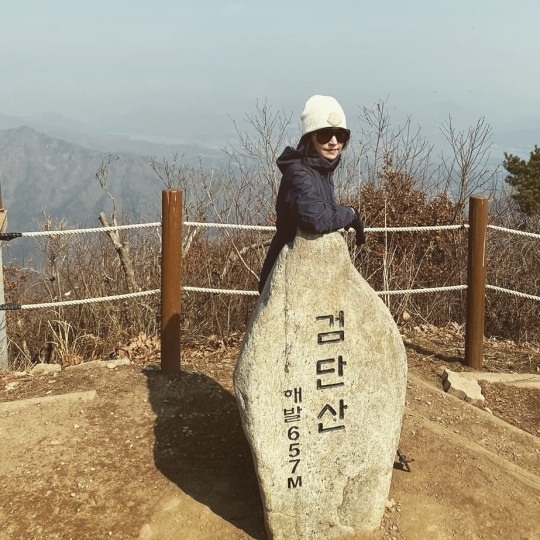 서정희, 검단산 등산 인증샷..60대인데 힘들지도 않나봐