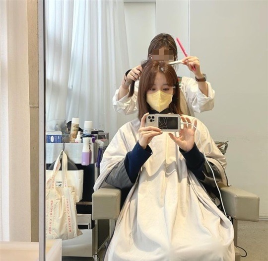 김소영, 미용실에서도 굴욕 제로..♥오상진이 반한 내추럴 미인