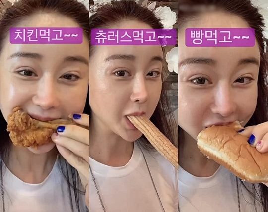 함소원, 독하게 관리하더니 번아웃 왔나..야무진 먹방에 깜짝