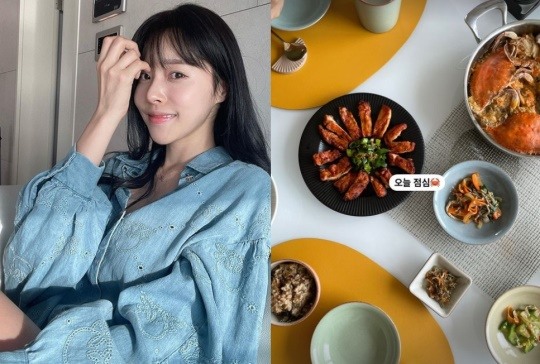 이솔이, 식당 차려도 될 집밥 한상차림..♥박성광 장가 잘 갔네