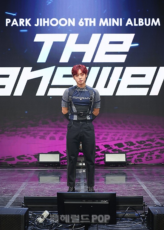 [포토]박지훈, 디 앤서로 돌아왔어요!