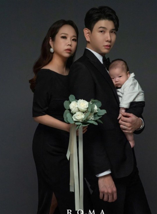 홍현희♥제이쓴, 붕어빵 子 똥별이와 결혼기념일 화보..영화같은 비주얼
