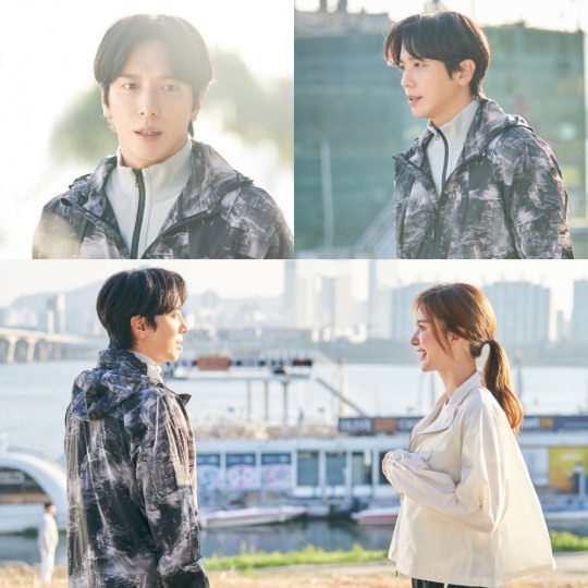 [투데이TV]두뇌공조 정용화, 한강서 운동하다 한 여자에 화사한 미소..사랑 찾아오나