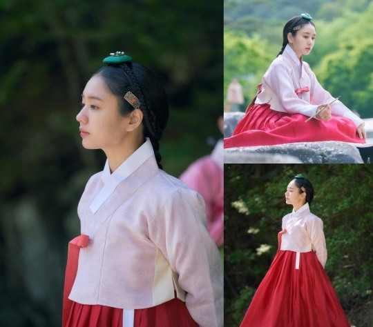 연인 안은진, 러블리한 한복 자태..새초롬한 매력