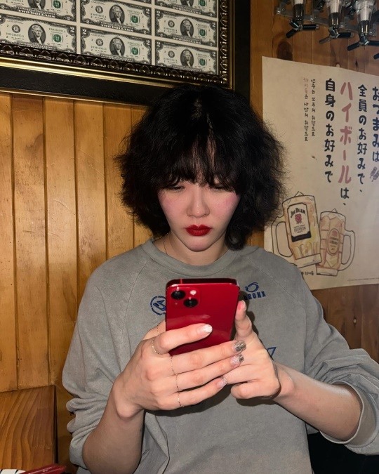 김새롬, 충격의 파마 머리 디엠이랑 댓글로 단발로 돌아와요 금지