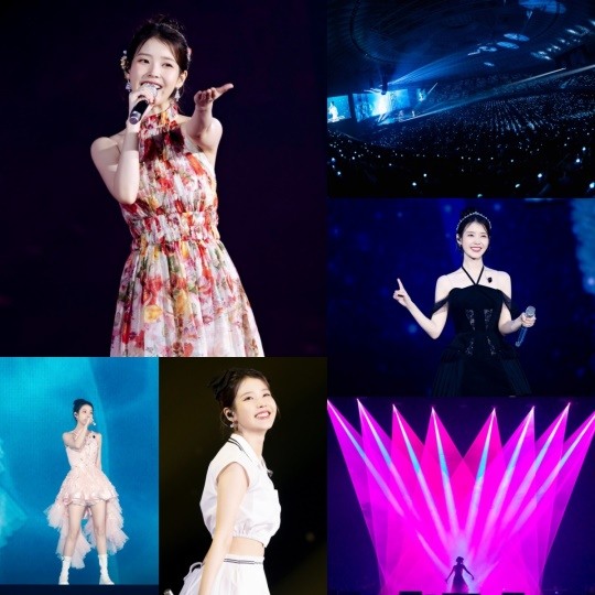 아이유, 월드투어 오사카 단독 콘서트 성료..열도 관객 홀린 라이브 퀸