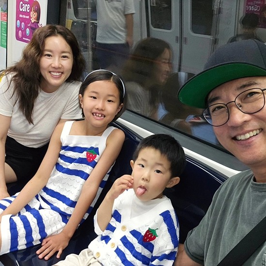 '최현주' 안재욱, 두 자녀와 여름방학 가족여행 "아빠도 쉬러 간건데.."