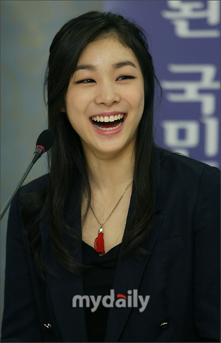 [MD포토] 김연아, 피겨여왕의 미소