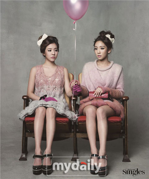 소녀시대 태연·써니, 인형같은 쌍둥이 화보 공개