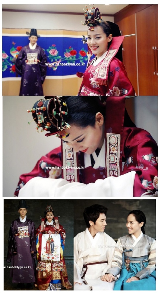 유진 폐백사진, 궁중 족두리에 긴 비녀 꼽고…한국美 시선집중