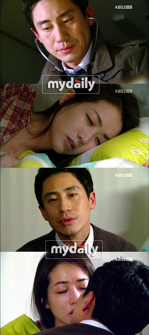 브레인, 신하균·최정원 눈물 키스…러브엔딩?