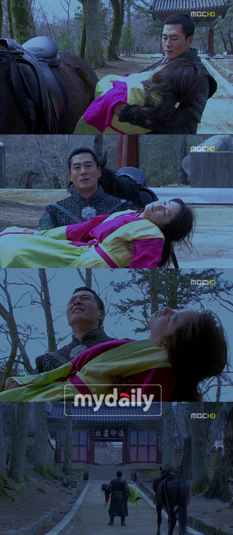 무신 김주혁, 비극적 로맨스에 절규 월아야~