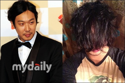 하하, 헤어 스타일 고민 머리를 조금 자를까