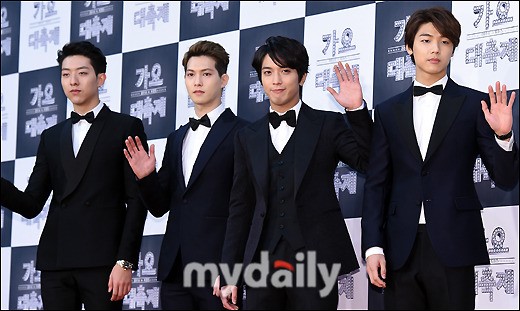 [MD포토] 씨앤블루, 턱시도 입은 멋쟁이들