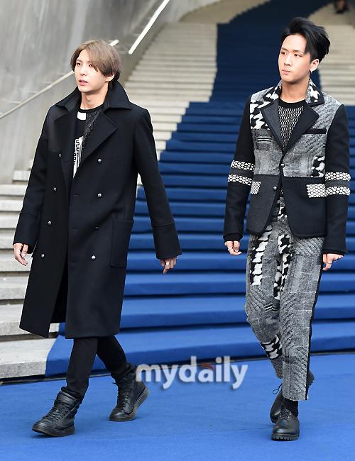 [MD포토] 빅스 LR 서울패션위크 나들이