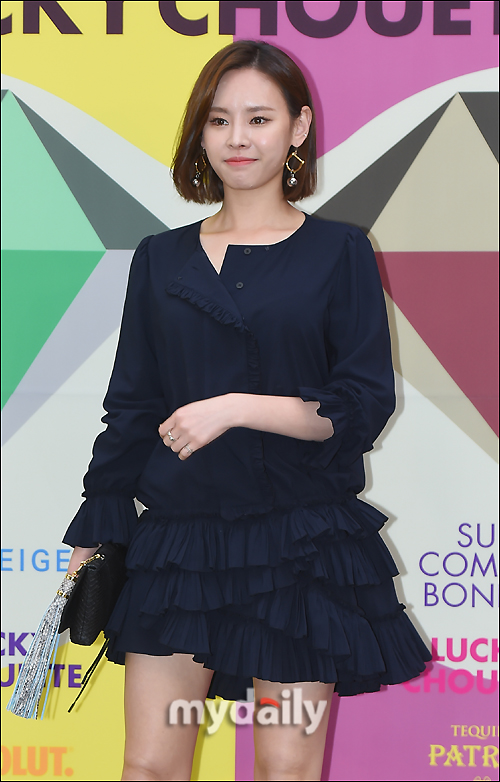 [MD포토] 구재이, 초미니 원피스로 매력발산