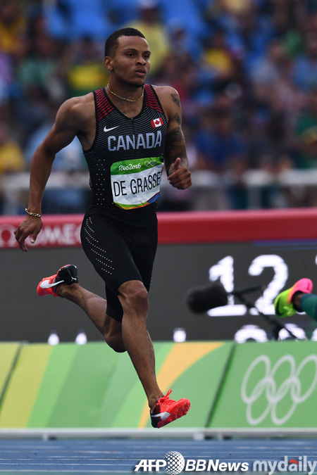 그라세, 男200m 예선 전체 1위…볼트도 준결승행