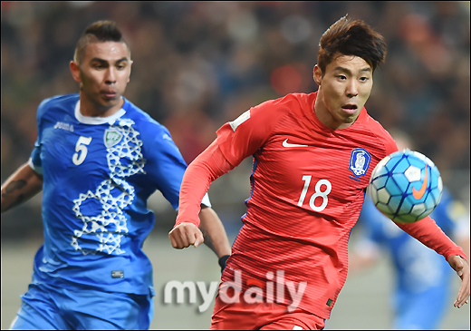 [MD포토] 이정협, 나의 목표는 오직 공 하나뿐!