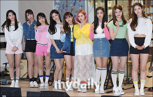 [MD포토] 다이아, 9명 완전체 모였어요