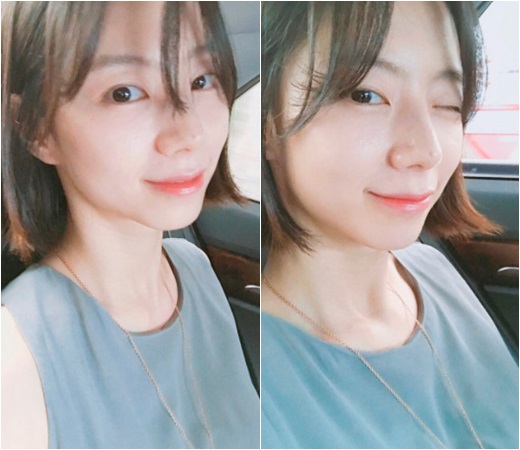 또 싹뚝 박수진, 상큼한 단발머리의 정석
