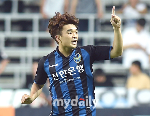 [MD포토] 송시우 후반 5분 동점골 해냈어