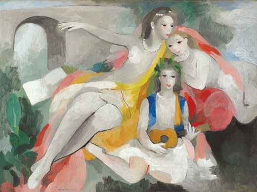 피카소와 샤넬을 그린 프랑스를 대표하는 여성 작가 마리 로랑생展, 9일 개막