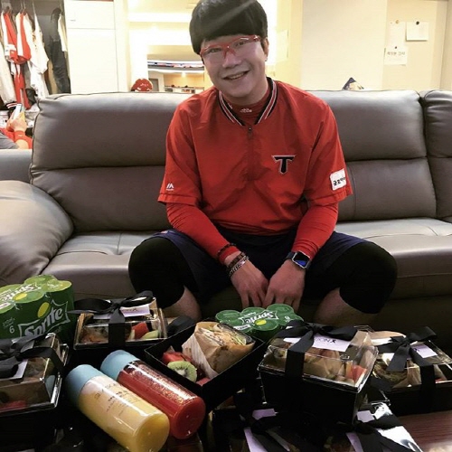 양현종 부인 정라헬 내조의여왕? KIA 선수단에 보낸 도시락보니…