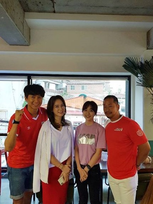 김승현, 월드컵 응원 위해 모인 호박패밀리...이혜원 심은진