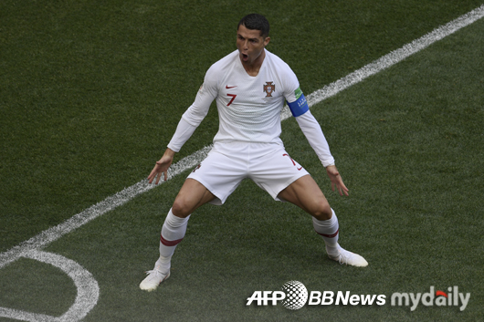 '호우' 호날두, 평점 7.3점…무티뉴 7.5 최고 평점