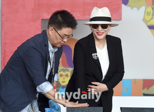[MD포토] 서풍 BIFF 핸드프린팅