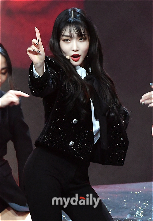 [MD포토] 청하, 벌써 열두시야