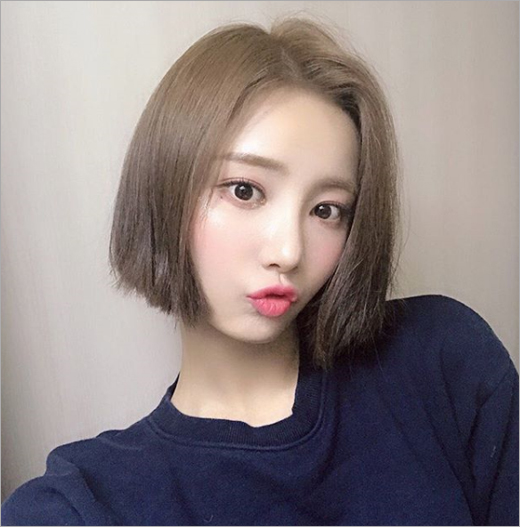 모모랜드 연우 파격 컷트, 똑단발 미녀로 등극