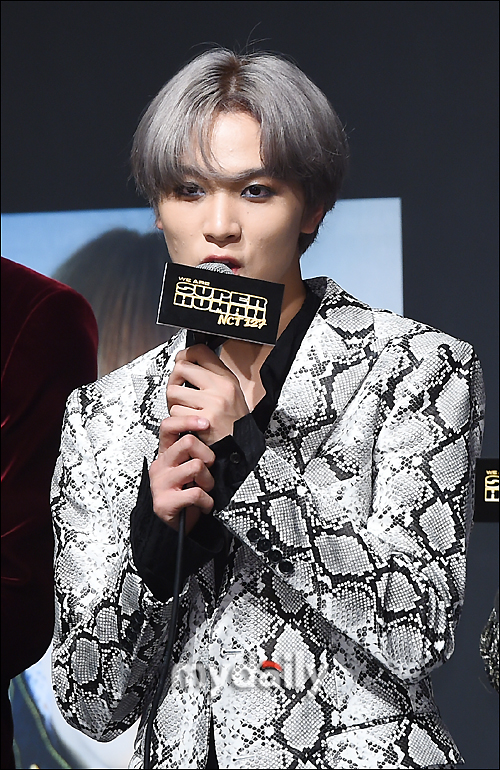 [MD포토] NCT 127 해찬, 강렬한 막내의 눈빛