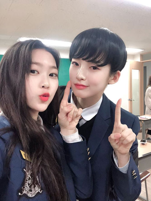 미소년 등장…오마이걸 아린, 깜짝 숏컷 헤어