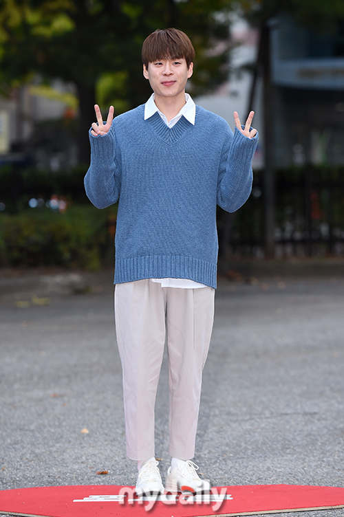 [MD포토] 하은 깜찍한 브이
