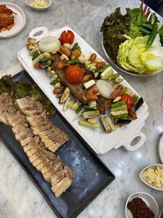 박솔미, 유진이네 맛집...오늘도 배터짐...아이들도 맛있게 냠냠