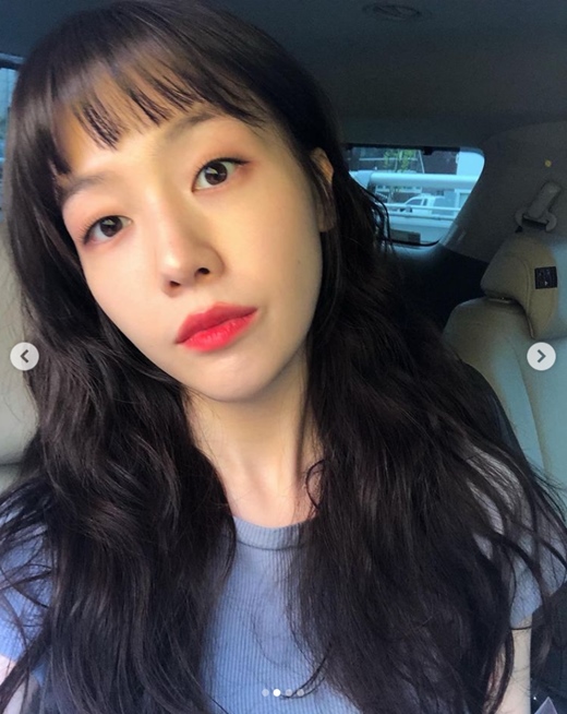 걸스데이 출신 민아, 헤어스타일 변신…업그레이드된 성숙미