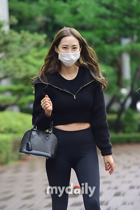 [MD포토] 다솜 날씨도 미모도 촉촉